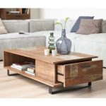 Стол журнальный d-Bodhi Luck из массива тика  