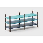 Тумба под ТВ Latitude SAGA ARNO SET 002 GRADIENT бирюзовая