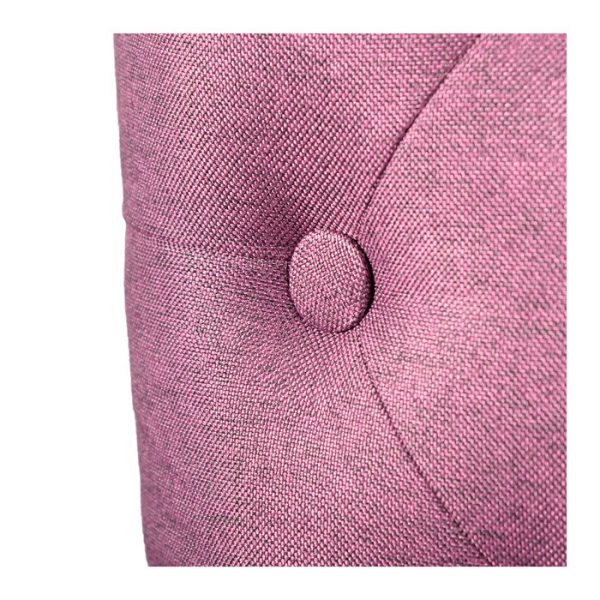 стул с мягкой обивкой Grace Лён Лиловый — изображение 5