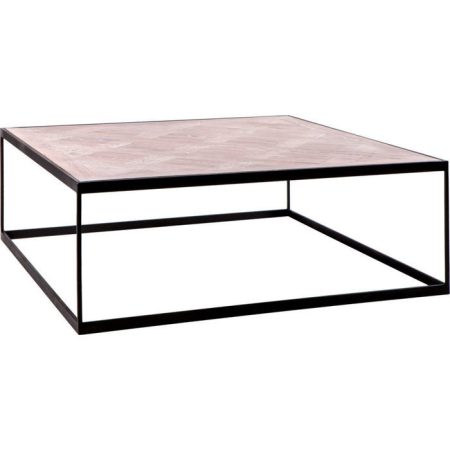 Стол журнальный Parquette Coffee Table  с деревянной столешнице