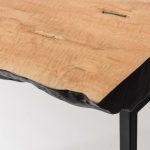 Стол консольный Chantik Litchi natural 180 — изображение 3