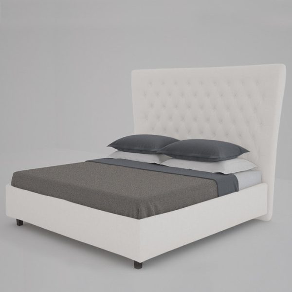 Кровать QuickSand 200х200 Велюр Бежевый — изображение 5