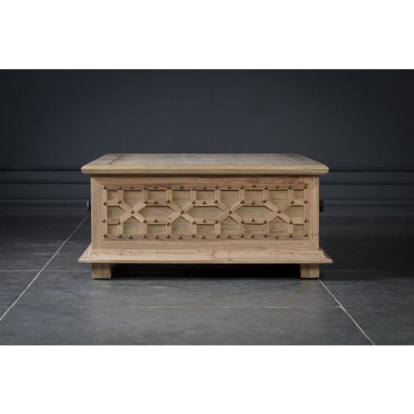 Столик кофейный с ящиками из массива дуба  — изображение 16