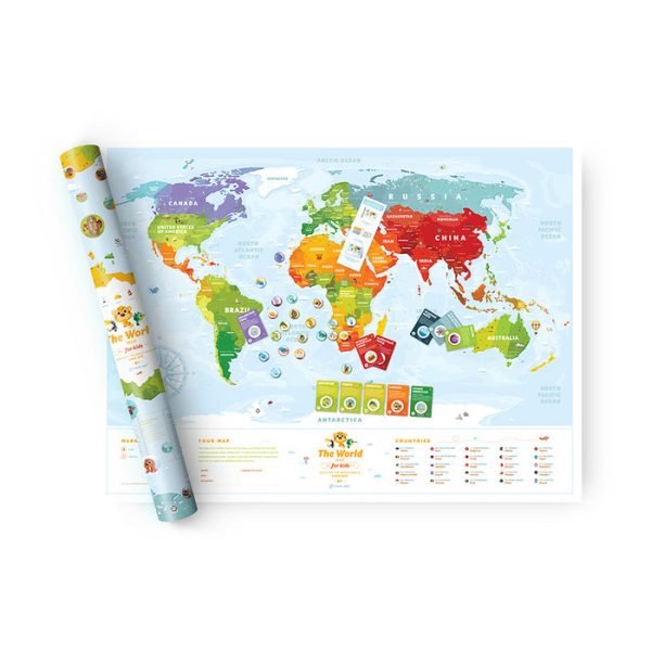 Карта travel map kids sights — изображение 6