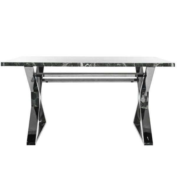 2007product_gallery_photo_71a52a08-98d0-4de4-9bb4-30cc9928caf1.jpg Обеденный стол на стальном основании со столешницей из искусственного мрамора  — изображение 2