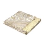 Плед из шерсти мериноса с добавлением кашемира и шелка CRISTALLO 