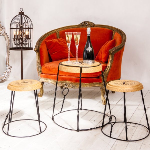 Столик кофейный «Champagne France» версия L со столешницей из натуральной пробки  — изображение 5