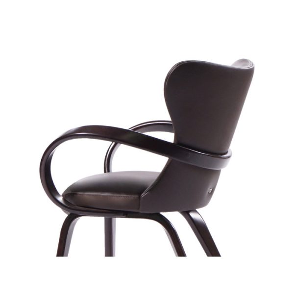 Стул Apriori S  с подлокотниками из гнутого дерева — изображение 2