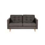 Двухместный диван KALLE  серый 