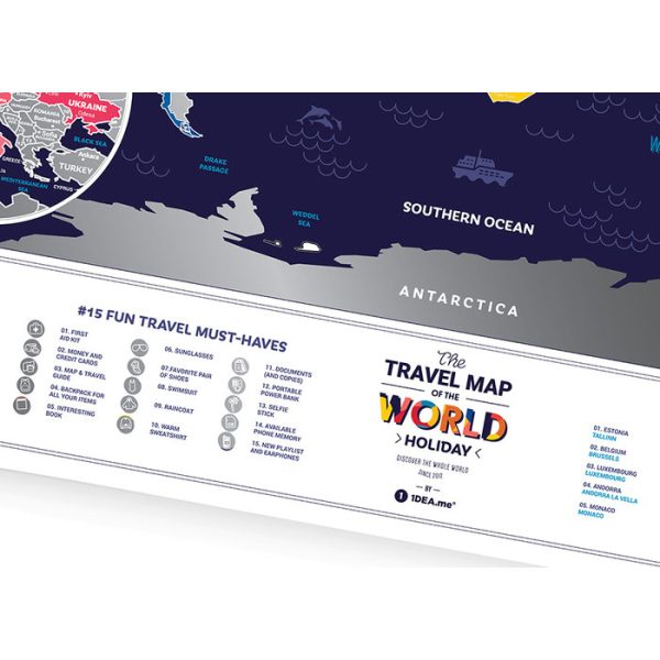 Карта travel map holiday world — изображение 24