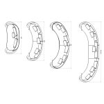 Диван  Apriori S  с изящными подлокотниками из натурального дерева — изображение 6