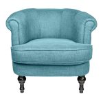 Кресло Charlotte Bronte Голубого цвета
