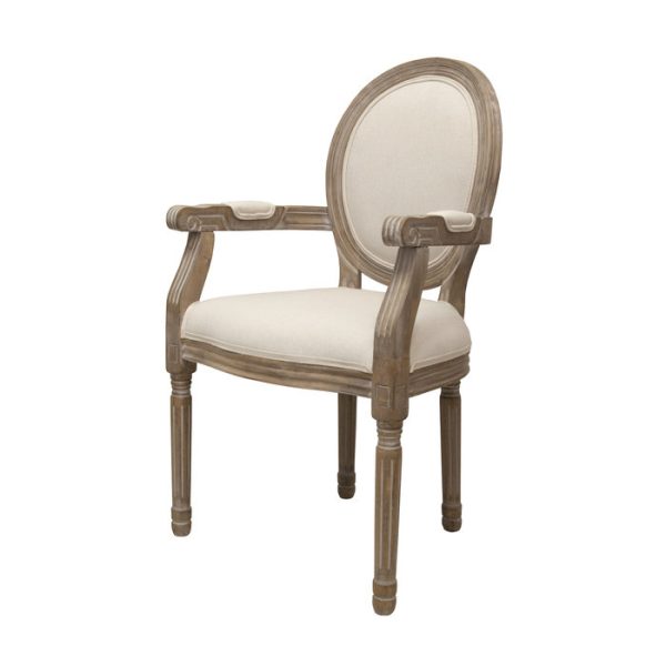 стул с мягкой обивкой Volker arm beige   — изображение 4