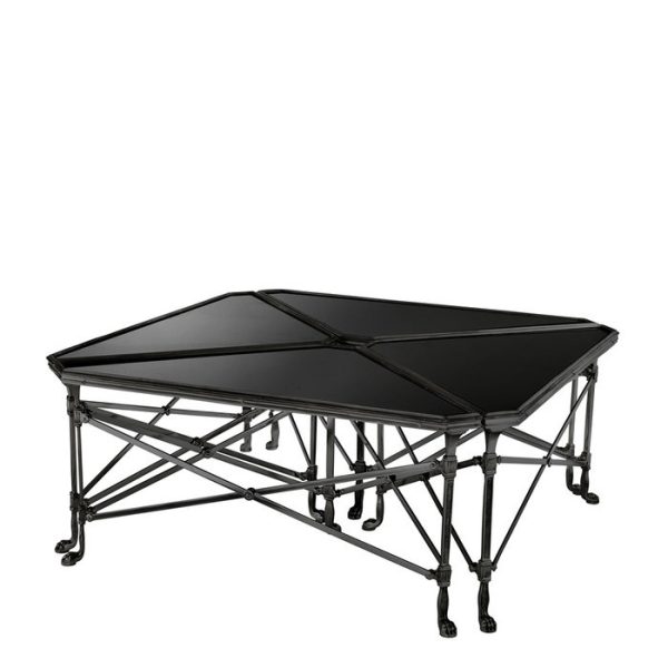 Журнальный столик  Coffee Table Soiree с каркасом из пушечной бронзы — изображение 2