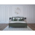 Кровать Azhur с обивкой из ткани 160х200 см