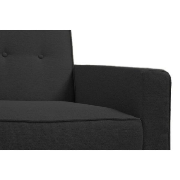 Диван Bantam Sofa Большой Лён Тёмно-Серый — изображение 2