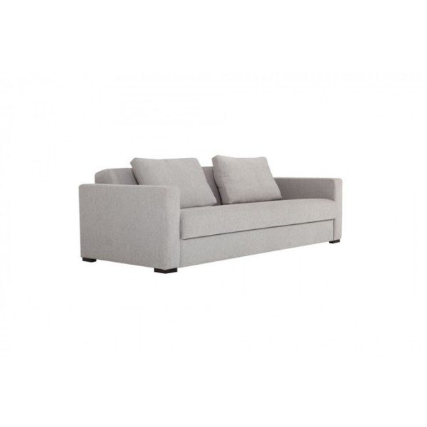 Трехместный диван PUK  светло-серый  — изображение 4
