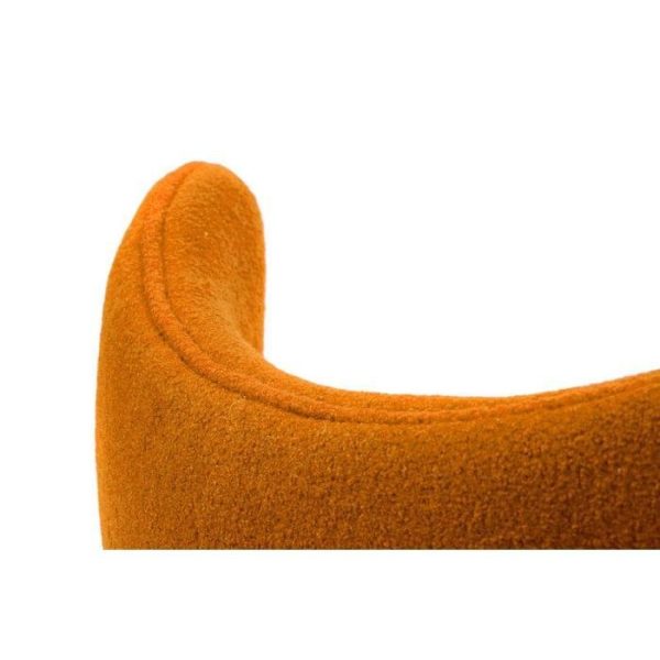 Детское кресло Egg Chair Оранжевый Кашемир — изображение 4