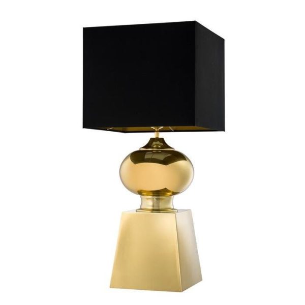 Настольная лампа  Bellevue с черным абажуром — изображение 2