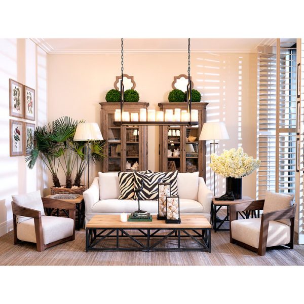 Журнальный столик  Smythson на основании из цинкового металла — изображение 3