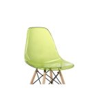 Стул с зеленым прозрачным сидением  — изображение 3