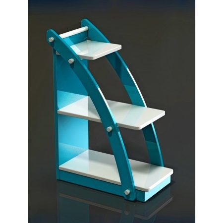 Стеллаж Парус К8 Пастельно-бирюзовый