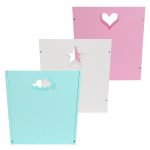 Деревянный ящик для игрушек бирюзовый с облачком — изображение 10