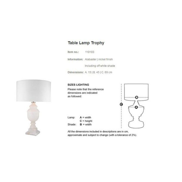 Настольная лампа  Trophy — изображение 2