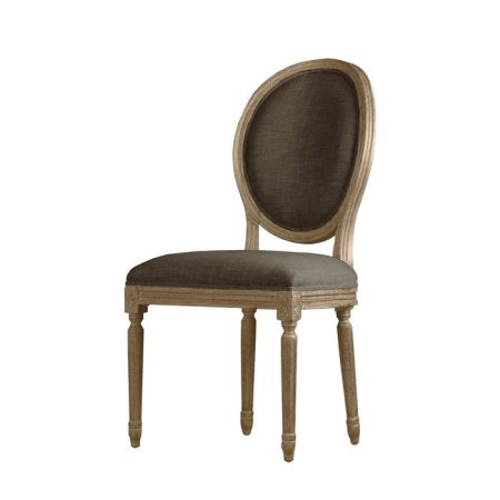 стул с мягкой обивкой LOUIS SIDE CHAIR
