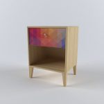 ПРИКРОВАТНАЯ ТУМБА lulustore GEOMETRIA 3