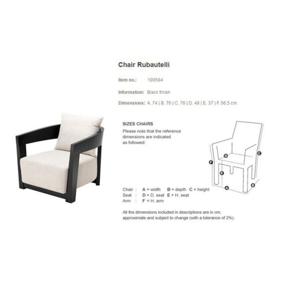 Кресло  Rubautelli   — изображение 4