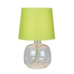 Настольная лампа Spot Light Mandy с зелёным абажуром
