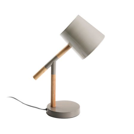 Настольная Лампа серая