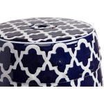 Керамический столик-табурет Istanbul Stool Dark Blue — изображение 2