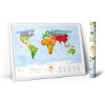 Карта travel map kids animals