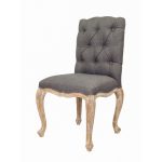 стул с мягкой обивкой Meliso gray — изображение 4