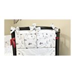 Карман декоративный EllipseFurniture L Белый Вставка Фантазия Красный — изображение 2