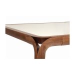 Стол обеденный Edge с отделкой из древесины вишневого дерева — изображение 3