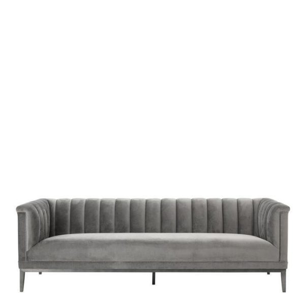 2034product_gallery_photo_d4bc6f04-3b2d-4e77-b559-3b61c9342644.jpeg Софа  Raffles с обивкой из серой ткани  — изображение 2