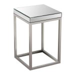 кофейный столик Quadrato с зеркальной столешницей 