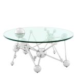 Журнальный столик  Galileo на основании из нержавеющей стали