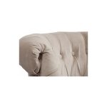 Кресло Amelie French Country Chair Серо-бежевый Вельвет — изображение 2