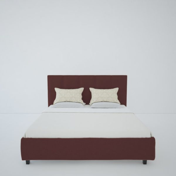 Кровать Royal Black 160х200 см Велюр Коричневый — изображение 6