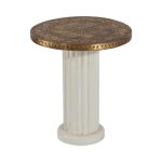 Журнальный СТОЛИК-ТАБУРЕТ ЗОЛОТО ИНДИИ  