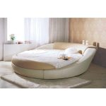 Кровать Letto Rotondo 03 с обивкой из экокожи или велюра 220 см — изображение 7