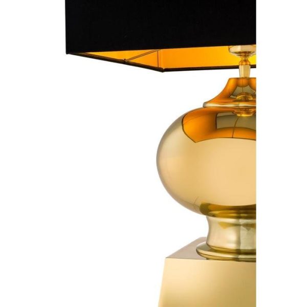 Настольная лампа  Bellevue с черным абажуром — изображение 3