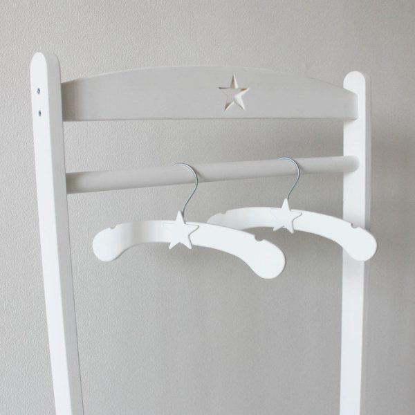 Напольная детская вешалка-стойка белая — изображение 10