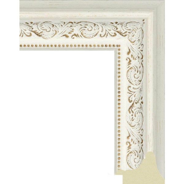 Настенное Зеркало в белой раме — изображение 2