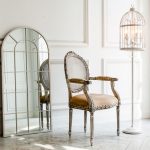 Настенное зеркало «Оранжери» (белый антик) — изображение 2