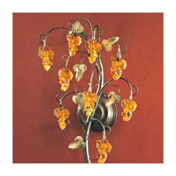 Настольная лампа L'Originale PRELUDIO с виноградными гроздями из муранского стекла — изображение 2